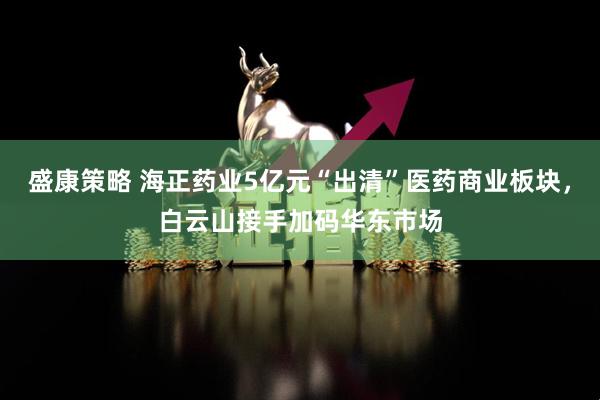 盛康策略 海正药业5亿元“出清”医药商业板块，白云山接手加码华东市场